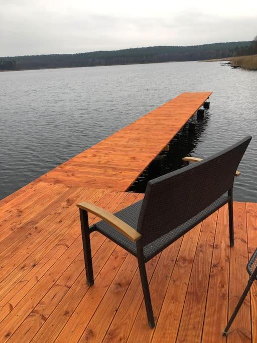 Seeblick Eins Im Waldschloesschen Wendisch Rietz Extérieur photo