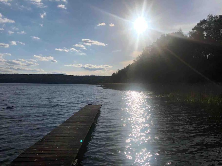 Seeblick Eins Im Waldschloesschen Wendisch Rietz Extérieur photo